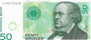 P 46d - NORUEGA 50 KRONER 2011 FE