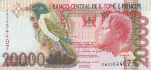P 67d - SAO TOME E PRINCIPE 20000 DOBRAS 2010  FE