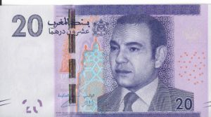 P 74 - MARROCOS 20 DIRHAMS 2012 FE