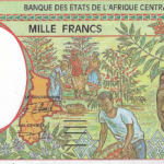 P502Nb -  GUINE  EQUATORIAL  1000 FRANCS 1994 FE