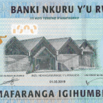 TBB#142 - RWANDA 1000 FRANCS 2019  FE