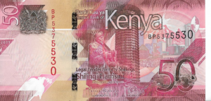 TBB#144 -  KENIA 50  SHILINGS  2019 FE