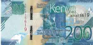 TBB#146 -  KENIA 200  SHILINGS  2019 FE