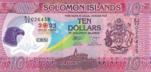 TBB#227 -  ILHAS SALOMAO 10 DOLLARES 22023   FE