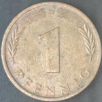 KM#105D - ALEMANHA 1 PFENNIG 1971 "letra D"  MBC