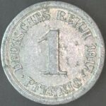 Nº 281438 - ALEMANHA 1 PFENNIG 1917 MBC