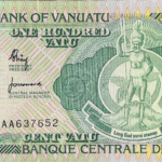 P 1 - VANUATU  100   VATU 1982 FE