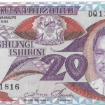 P 12 - TANZANIA 20 SHILLINGI  1986 FE