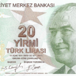 P 224f- TURQUIA 20 LIRA  2022  FE