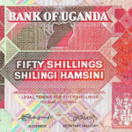 P 30 - UGANDA  50 SHILLINGS 1987 FE