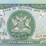 P 42 - TRINIDAD TOBAGO 5 DOLLAR   2002 FE