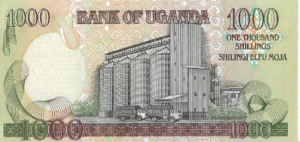 P 43a - UGANDA  1000 SHILLINGS 2005 FE