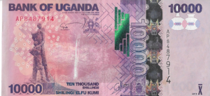P 52 - UGANDA  10000 SHILLINGS 2011 MBC