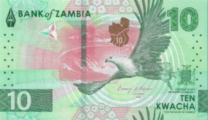 P 62 - ZAMBIA  10  KWACHA 2024 FE