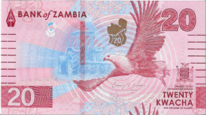 P 63 - ZAMBIA  20  KWACHA 2024 FE