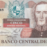 P 73 - URUGUAI  5 PESO URUGAUIOS 1997 S/FE