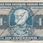 C009 - CÉDULA 1 CRUZEIRO 1944  -TESOURO NACIONAL - 1ª Estampa (ABN) - MBC/S