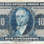 C 018 - CÉDULA 10 CRUZEIRO 1943  -TESOURO NACIONAL - 1ª Estampa (ABN) - Soberba/Flor De Estampa