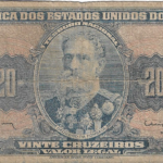C 023 - CÉDULA 20 CRUZEIRO 1963  - TESOURO NACIONAL - 1ª Estampa (ABN) - BC