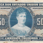 C 026 - CÉDULA 50 CRUZEIROS 1956 - TESOURO NACIONAL - 1ª Estampa (ABN) - MBC