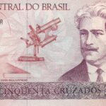 C 182 - CÉDULA 50 CRUZADOS 1986 - BANCO CENTRAL DO BRASIL  - CMB  - FE