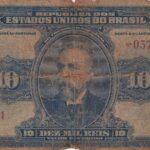R 110c CÉDULA  10 MIL RÉIS 1936 - República -Tesouro Nacional - 17ª Estampa (ABN) - Série 392/416 - R
