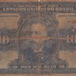 R 110d CÉDULA  10 MIL RÉIS 1936 - República -Tesouro Nacional - 17ª Estampa (ABN) - Série 417/816- UTG