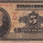 R 195a - CÉDULA 5 MIL  RÉIS 1923 - República -  Banco do Brasil -1ª Estampa (ABN) - Série 1-67 - BC/MBC