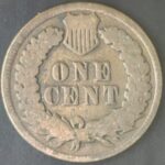 KM 90a  - EUA  1 CENT 1901  "INDIA HEART CENT" MBC+