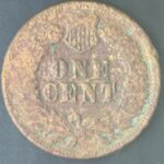 KM#90a - USA 1 CENT 1903 "INDIA HEART CENT" MBC