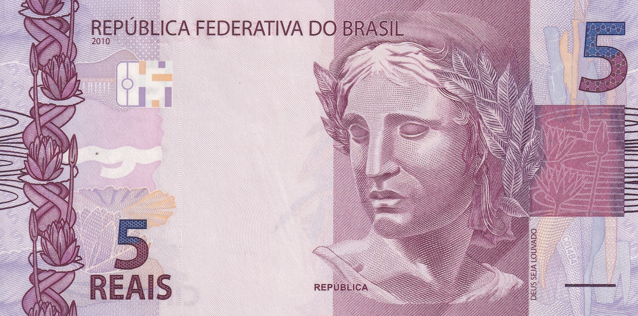 C347IE C 347 IE - CÉDULA 5 REAIS 2017 - BANCO CENTRAL DO BRASIL - CMB -FE - Imagem 1