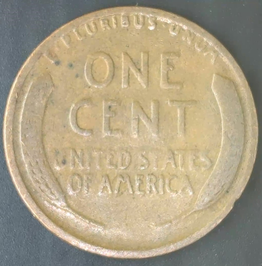 KM#132(1919) 2 KM#132 - USA 1 CENT 1919 "Lincoln - Wheat Ears Reverse" MBC - Imagem 1