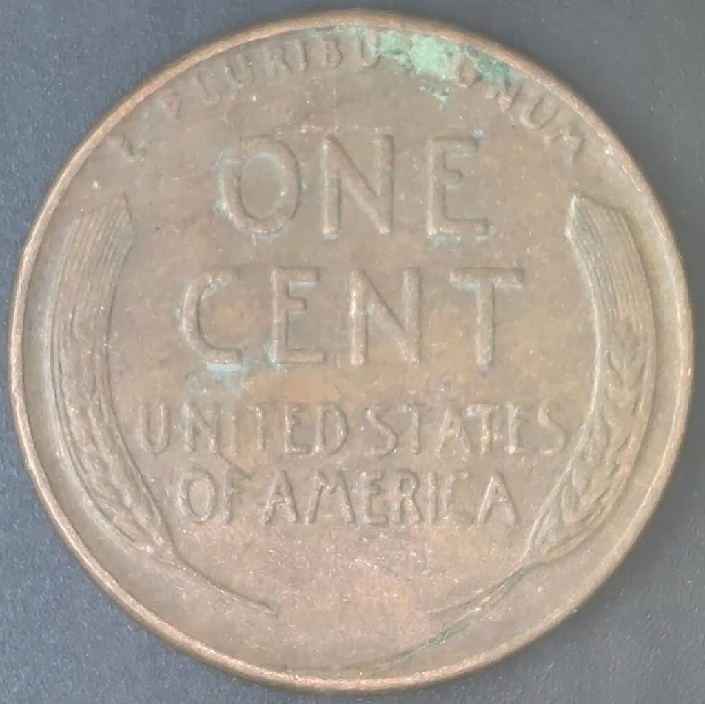 KM#132(1939) 2 KM#132 - USA 1 CENT 1939 "Lincoln - Wheat Ears Reverse" MBC - Imagem 1