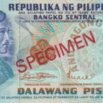 P 159s1 - FILIPINAS 2 PISOS, Papal Visit, 1978-81 SPECIMEN  FE