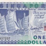 P 18 - SINGAPURA 1 DOLLAR 1987  S