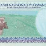 P 27 - RWANDA 1000 FRANCS 1998 FE