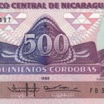 P 155 -  NICARAGUA 500 CORDOBAS 1985 FE