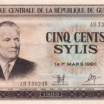 P 27 -  GUINE  500 Sylis 1980  FE  (com manchas)