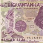 P 116 ITALIA  50000  LIRE 1992 MBC