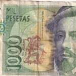 P163 - ESPANHA 1000 PESETAS 1992 MBC
