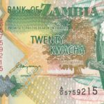 P 36a - ZAMBIA  20  KWACHA 1992 FE