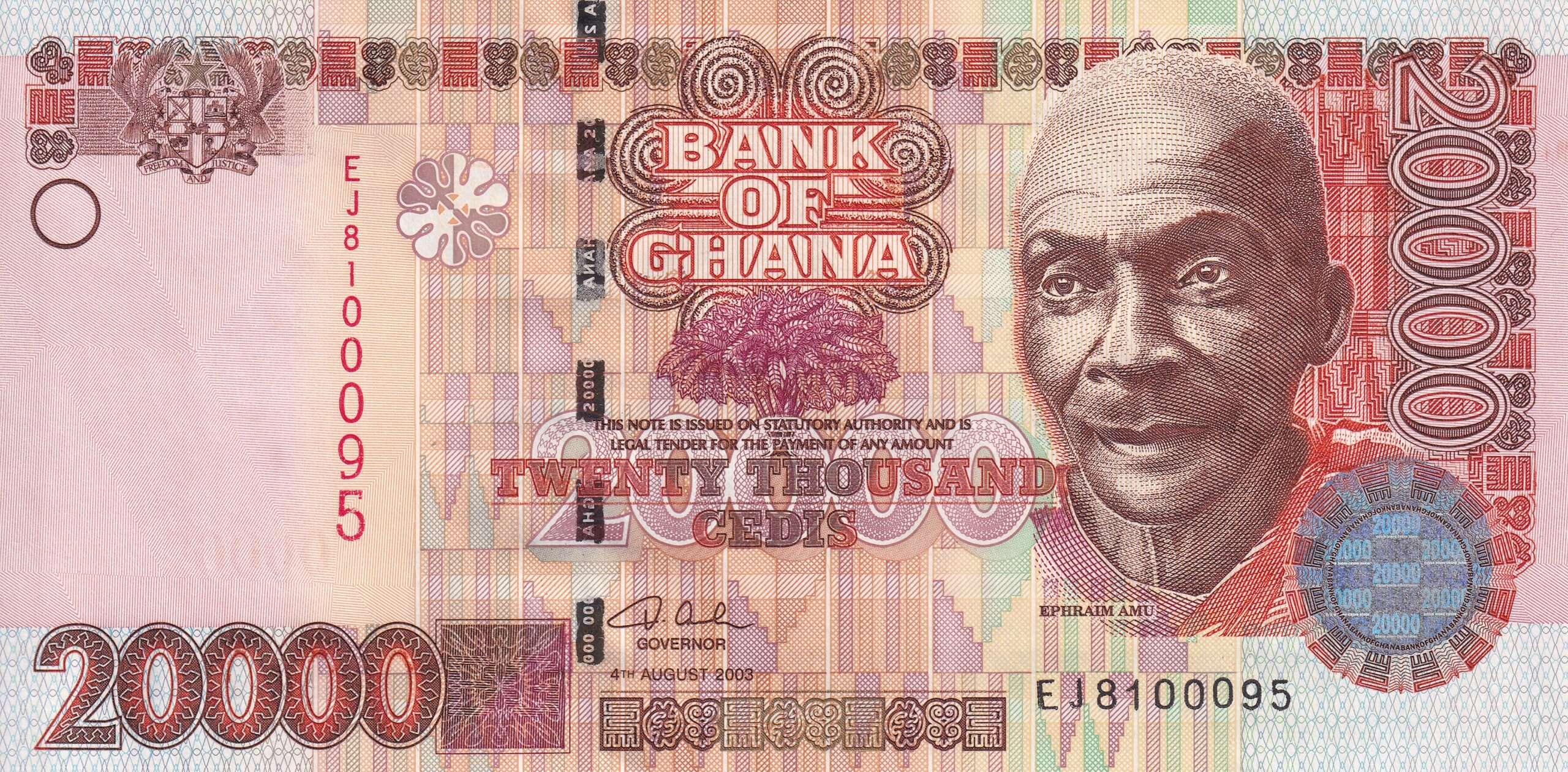 P36b P36b - GHANA 20 000 CEDIS 2003 FE - Imagem 1