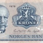 P 36c - NORUEGA 10 KRONER 1979 FE