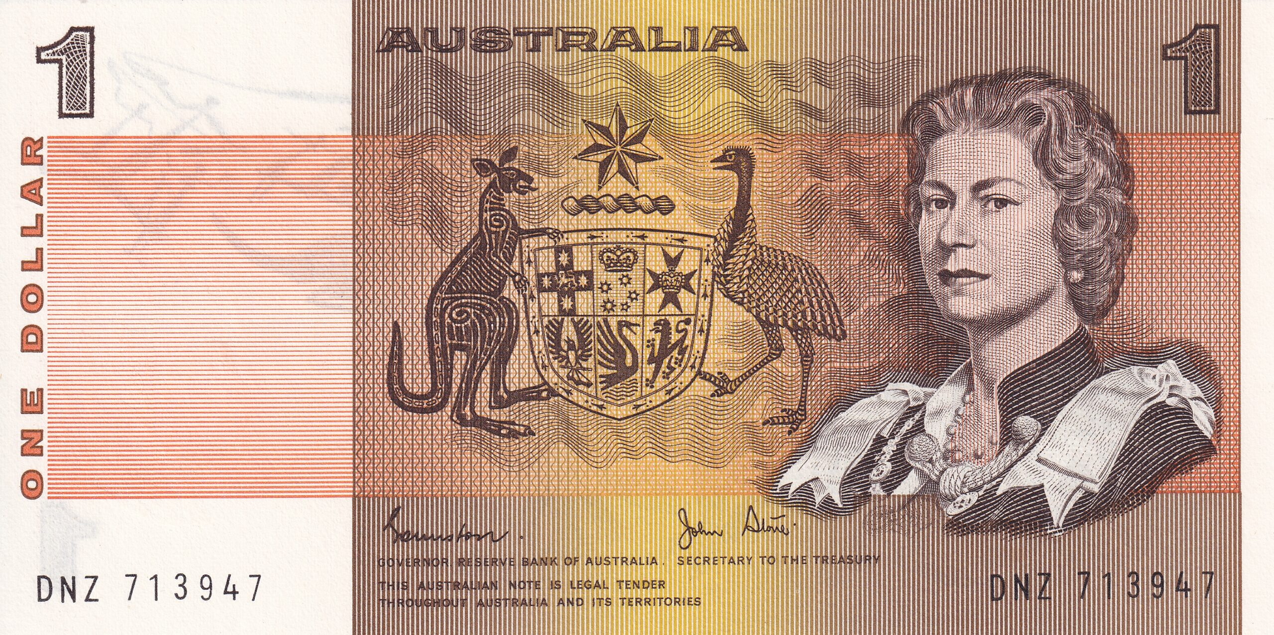 P42d P 42d - Austrália - 1 One Dollar - FE - Imagem 1