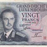 P 54b - LUXEMBURGO  20 FRANCOS MBC