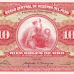 P 88 -  PERU 10  SOLES DE OURO 1965  FE
