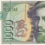 P163 - ESPANHA 1000 PESETAS 1992  S/FE