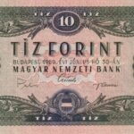 P 168d -  HUNGRIA  10 FORINT 1969 FE