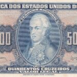 C047 - CÉDULA 500 CRUZEIROS 1962 - TESOURO NACIONAL - 1ª Estampa (ABN) - FE