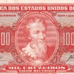 C 105 - CÉDULA 1000 CRUZEIROS 1960 - TESOURO NACIONAL - 2ª Estampa (TLR) - S